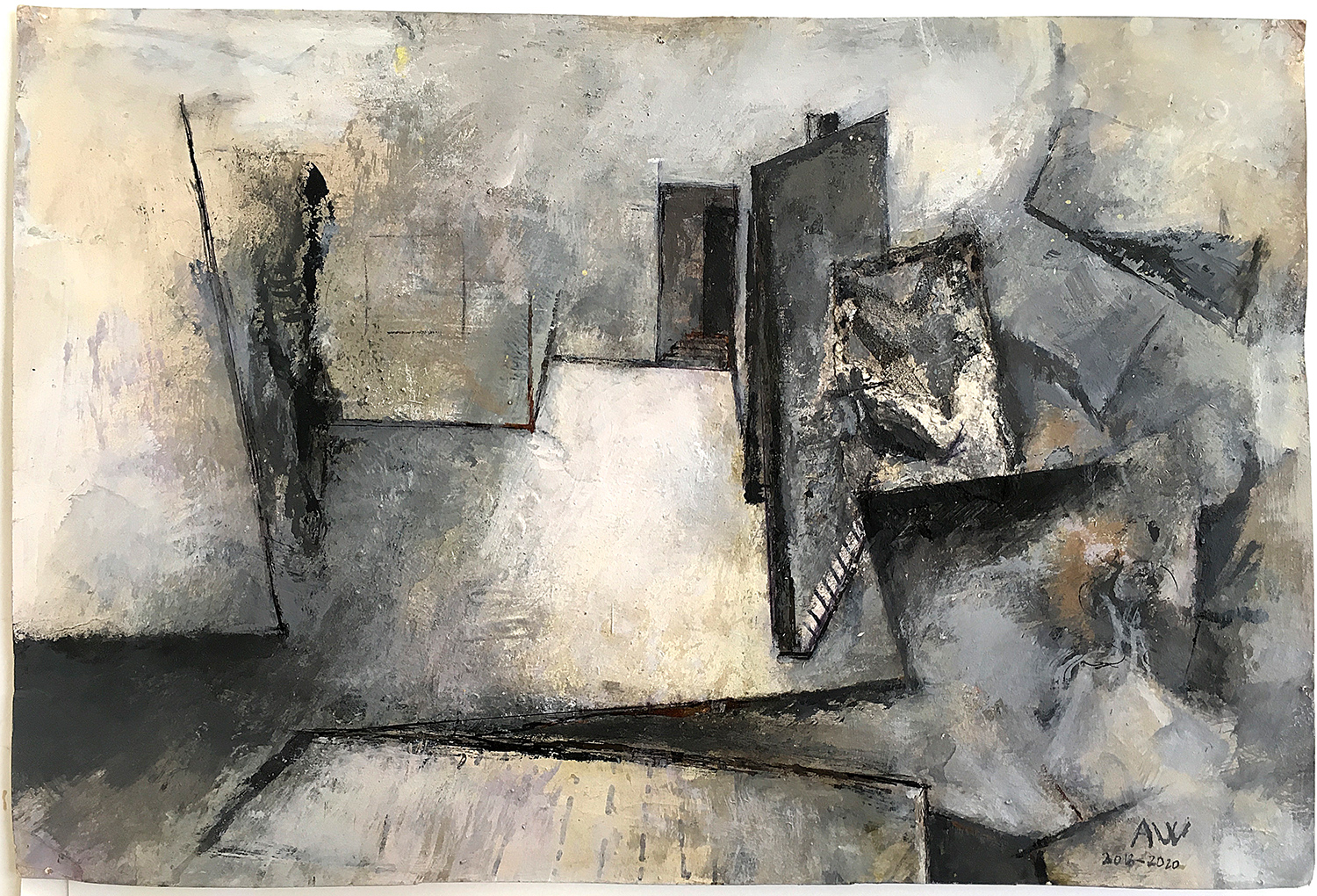 Studio Interior 2018-20, 34 x 51 cm